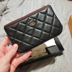 Chanel Lambskin O-Pouch